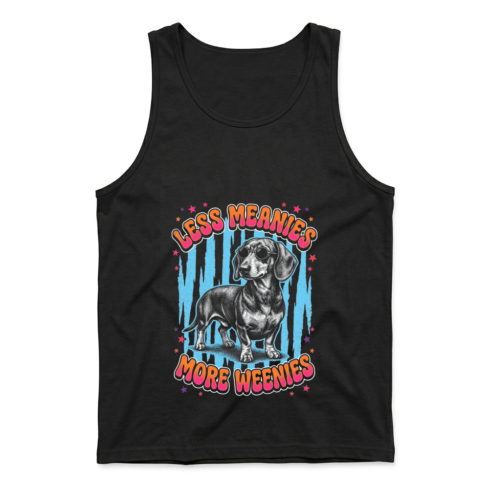 Product Dachshund Dog Weenie Funny Sunglass Tank Top