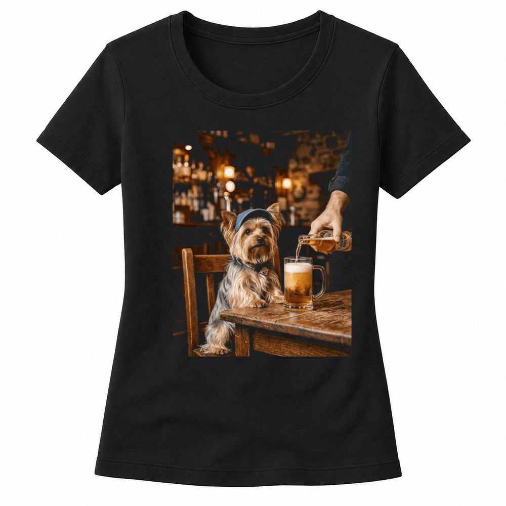 Product Dog Beer Bar Hat Pet Funny Dog Lover Women's T-shirts