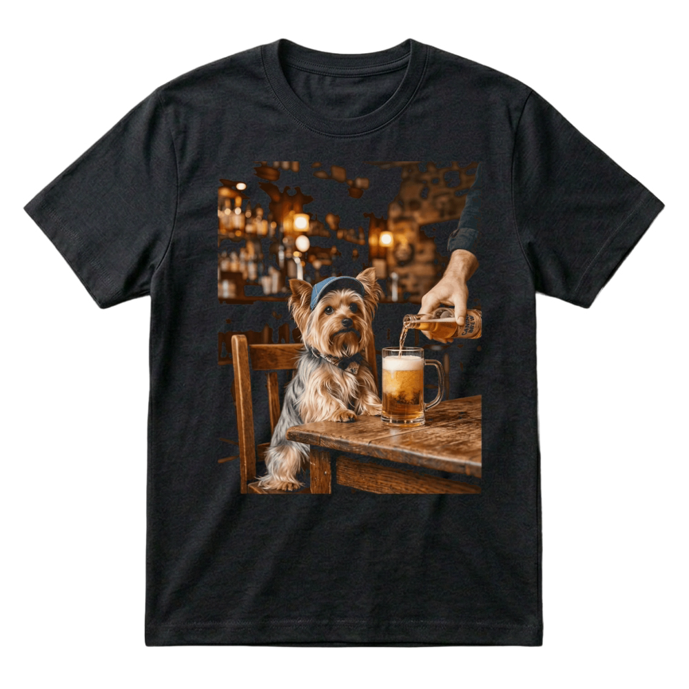 Product Dog Beer Bar Hat Pet Funny Dog Lover T-Shirt