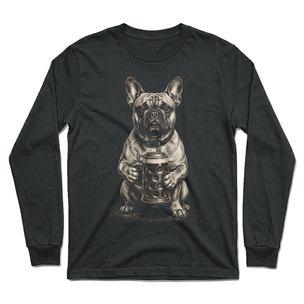 Product Dog Frenchie Beer Oktoberfest Bulldog Unisex Longsleeve