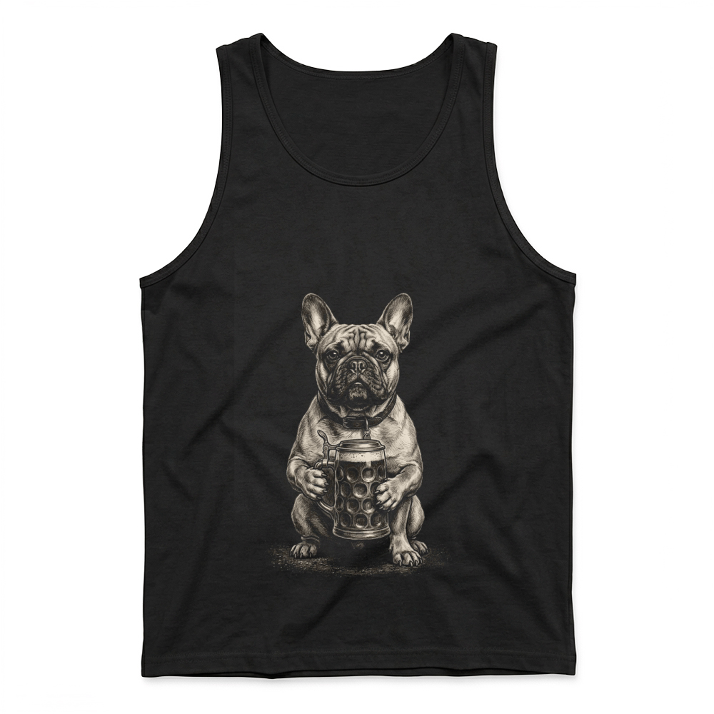 Product Dog Frenchie Beer Oktoberfest Bulldog Tank Top