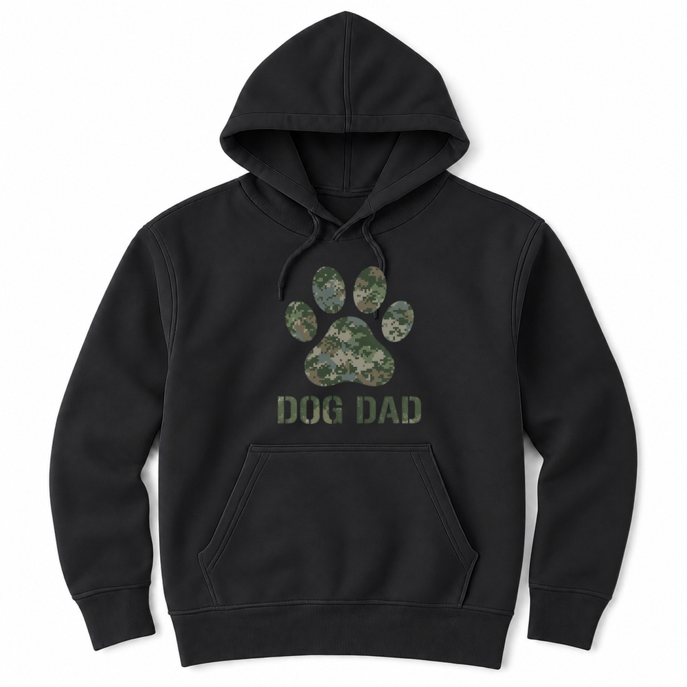 Product Dog Dad Camo Unisex Hoodie