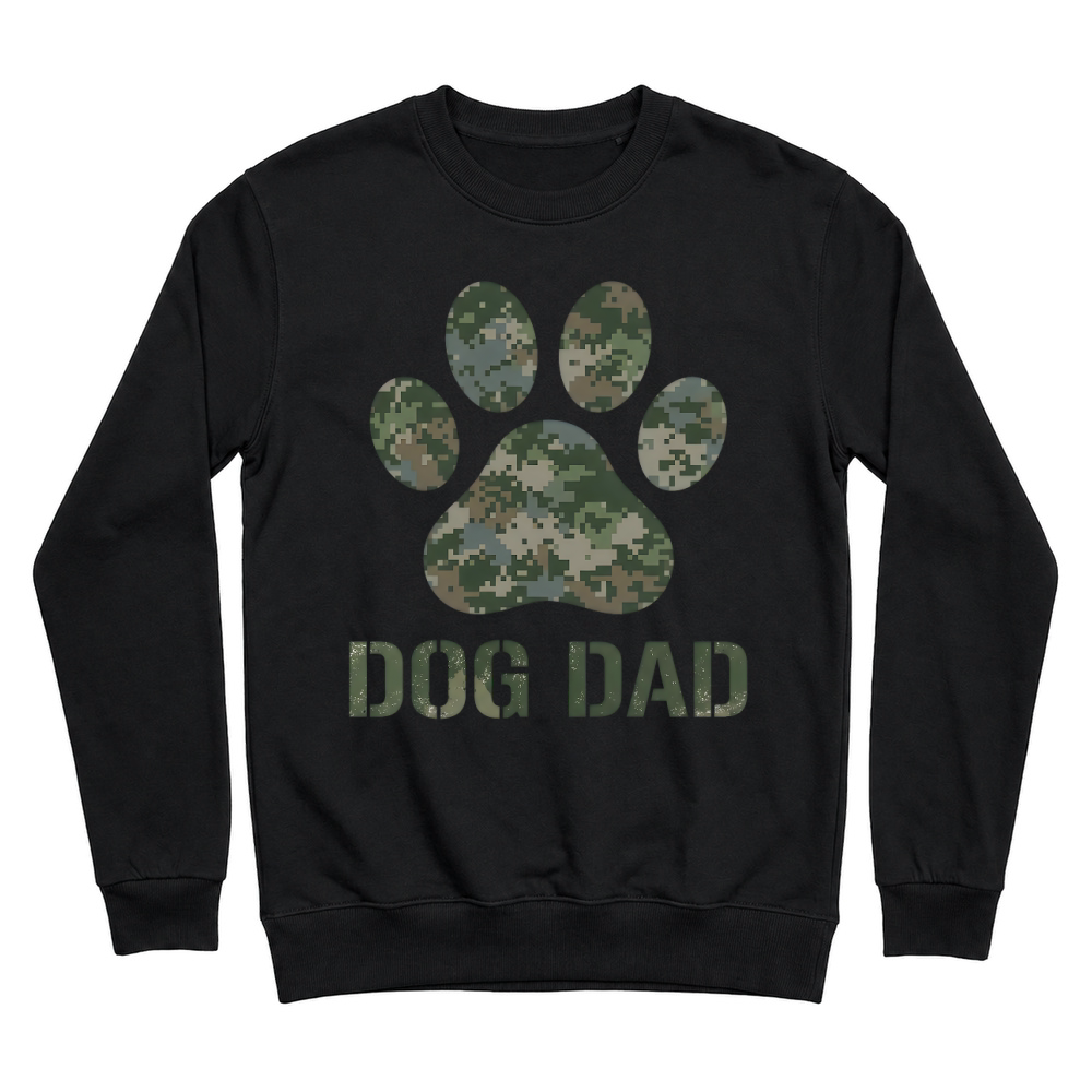 Product Dog Dad Camo Unisex Sweatshirt