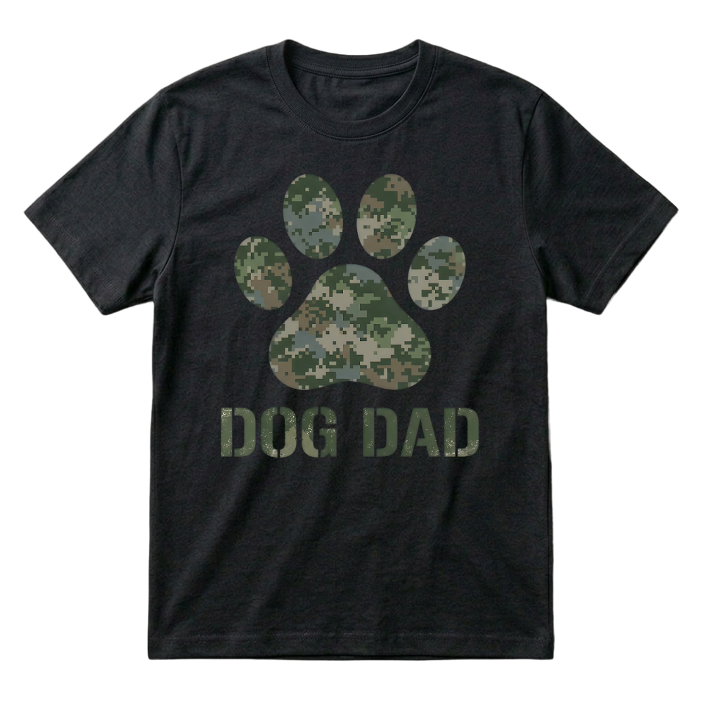 Product Dog Dad Camo T-Shirt