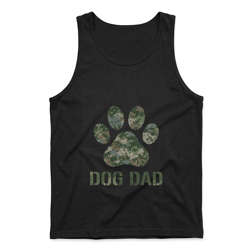 Product Dog Dad Camo Tank Top