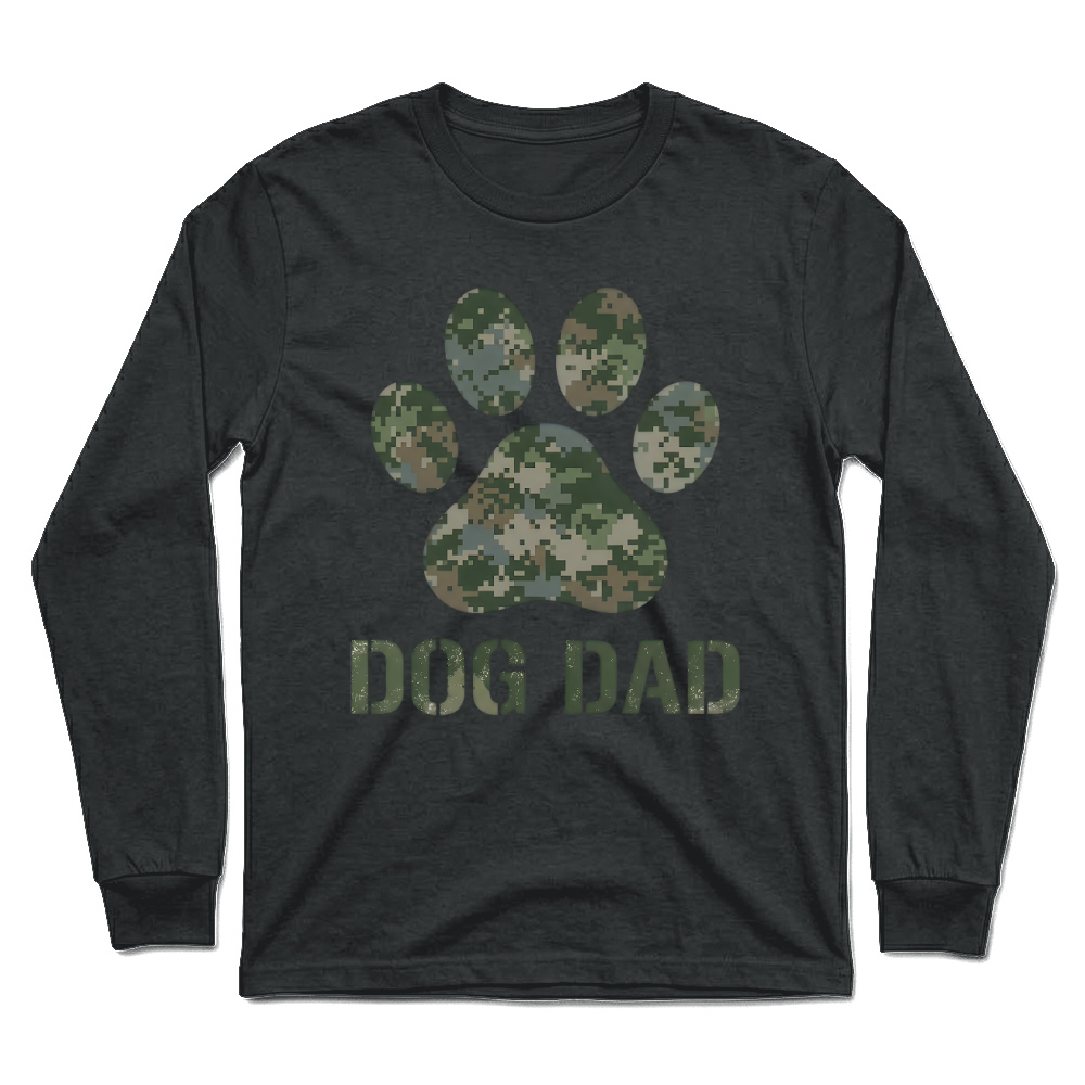 Product Dog Dad Camo Unisex Longsleeve