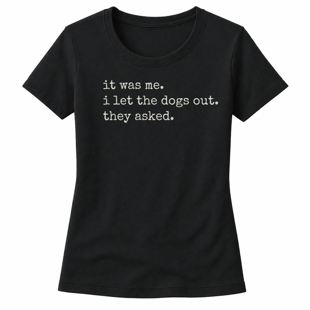 Product Dogs Humor Joke Sarcastic Lettering Women's T-shirts