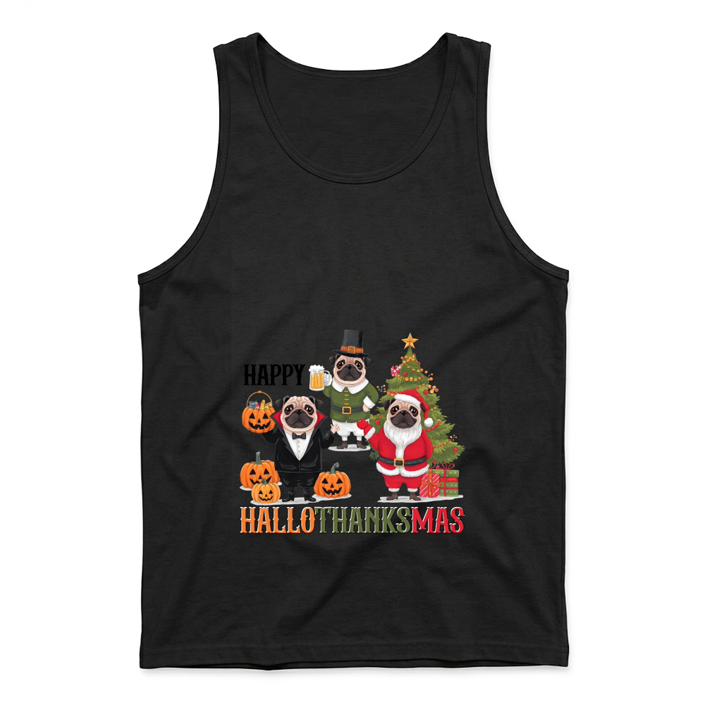 Product Festive Celebrate Hallothanksmas Tank Top