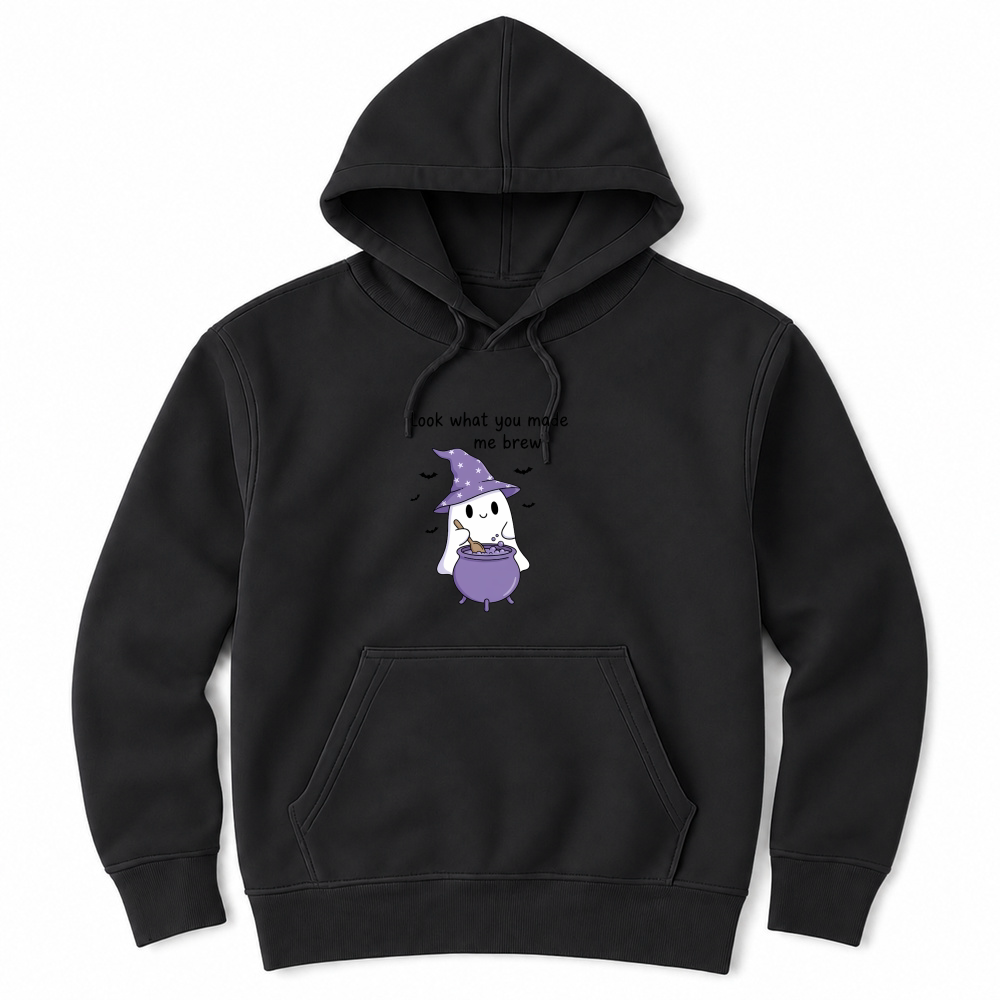 Product Spooky Halloween Retro Look What You Made Me Unisex Hoodie
