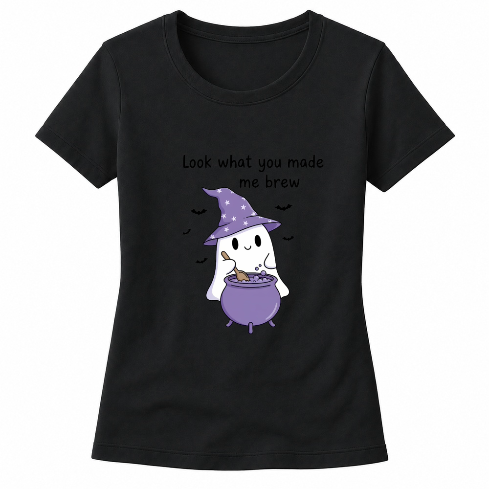Product Spooky Halloween Retro Look What You Made Me Women's T-shirts