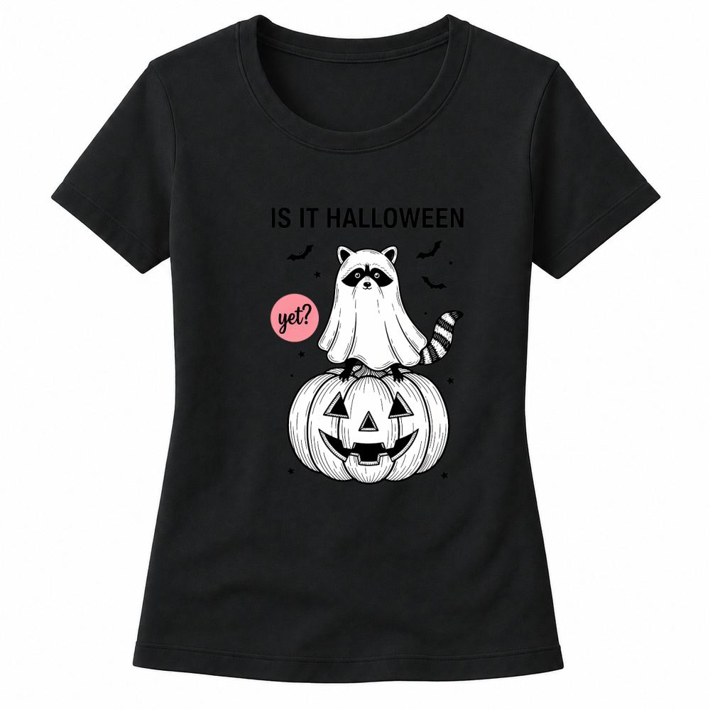 Product Spooky Halloween Retro Is It Halloween Yet Pumpkin Women's T-shirts