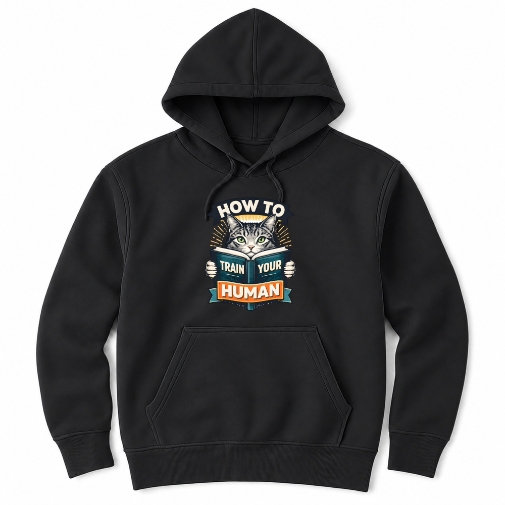 Product How to Train Your Human Cat Unisex Hoodie
