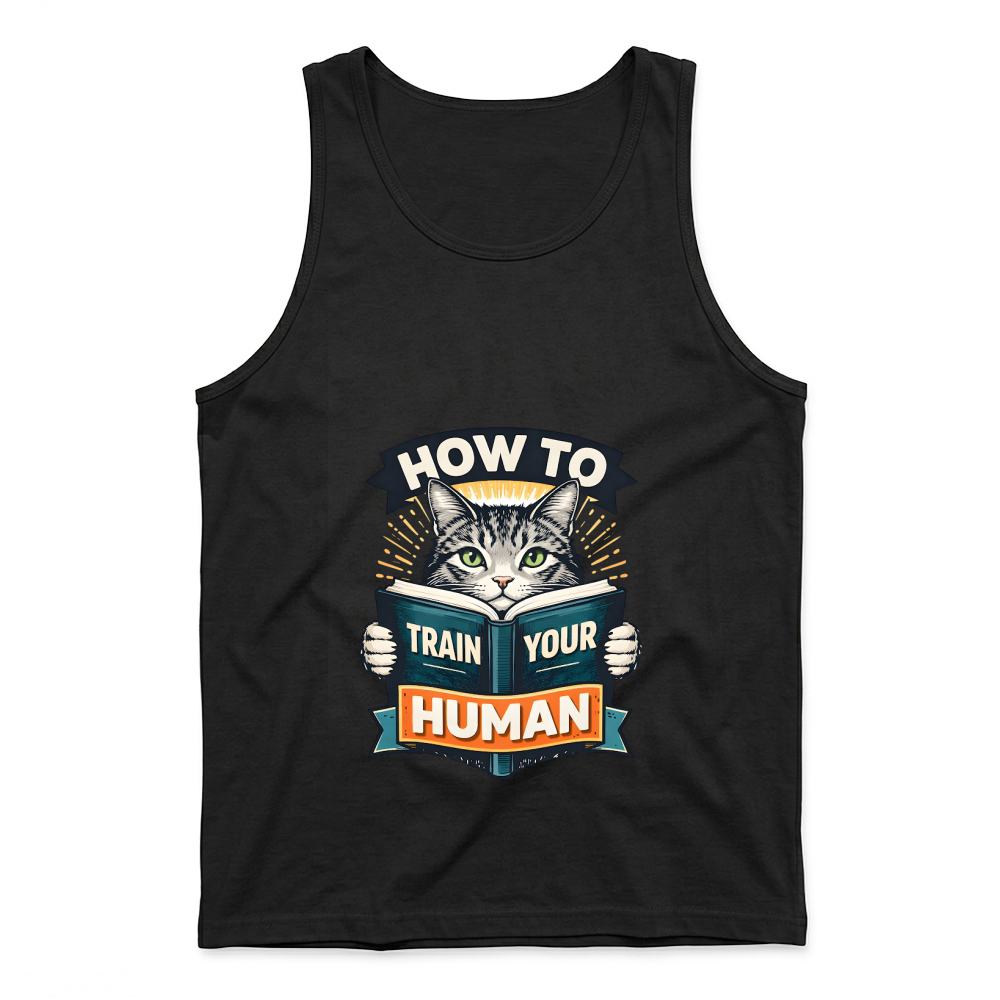 Product How to Train Your Human Cat Tank Top