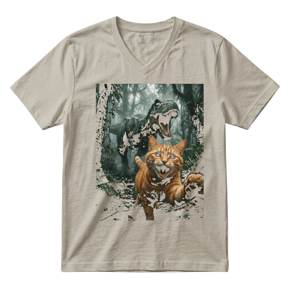 Product Funny Cat Imsorry Icanthelpwiththat Graphic V-Neck T-shirt