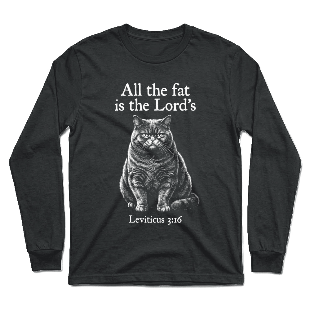 Product Fat Lords Leviticus Cat Christian Unisex Longsleeve