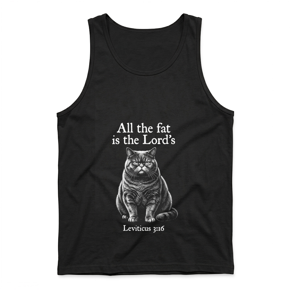 Product Fat Lords Leviticus Cat Christian Tank Top