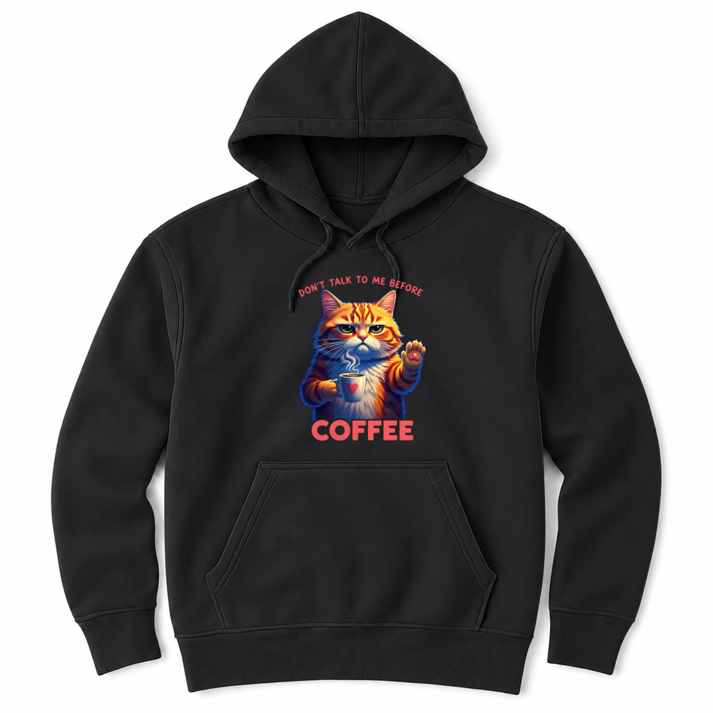 Product Funny Cat Coffee Unisex Hoodie
