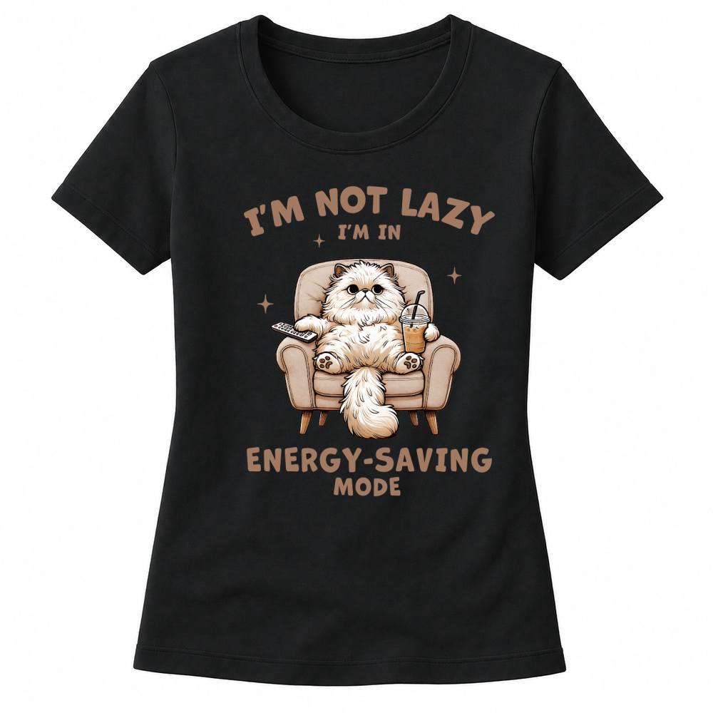 Product i'm not lazy Funny Cat Lover Women's T-shirts