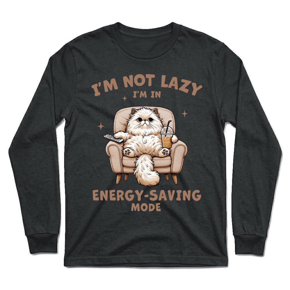 Product i'm not lazy Funny Cat Lover Unisex Longsleeve