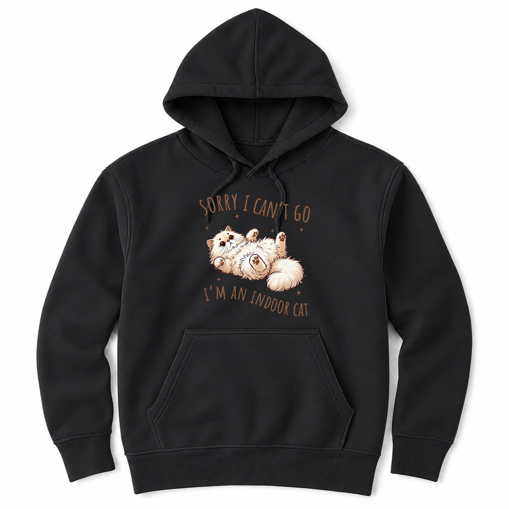 Product Indoor cat Funny Cat Lover Unisex Hoodie