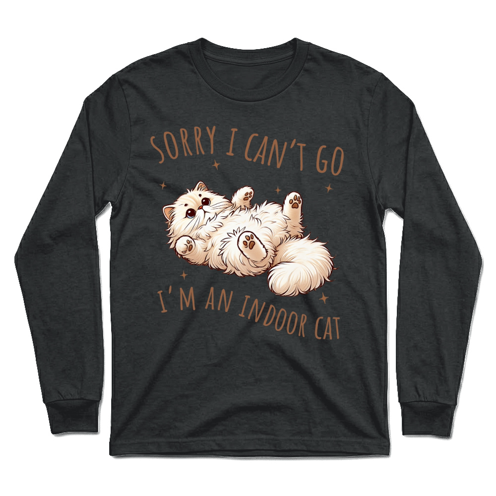Product Indoor cat Funny Cat Lover Unisex Longsleeve