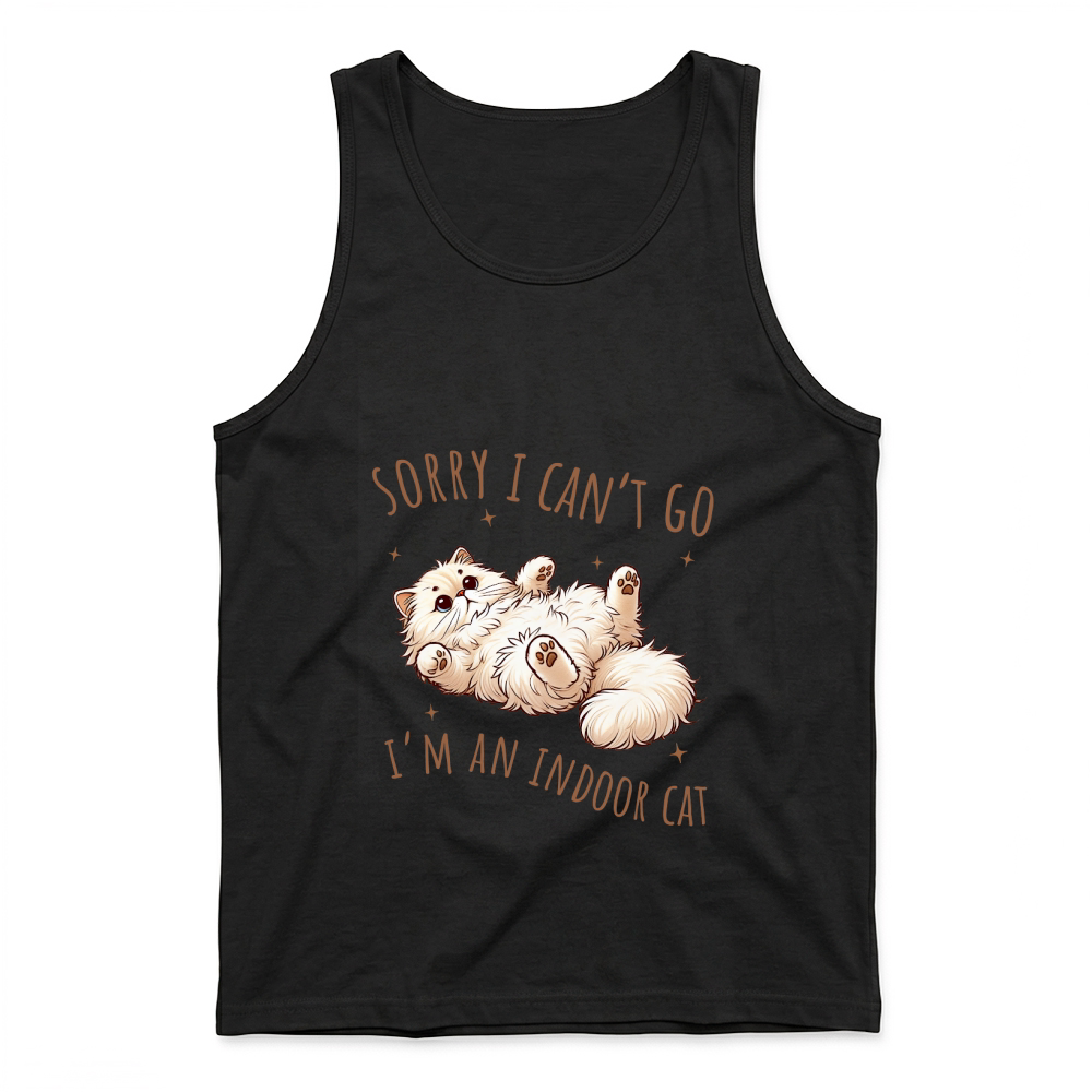 Product Indoor cat Funny Cat Lover Tank Top