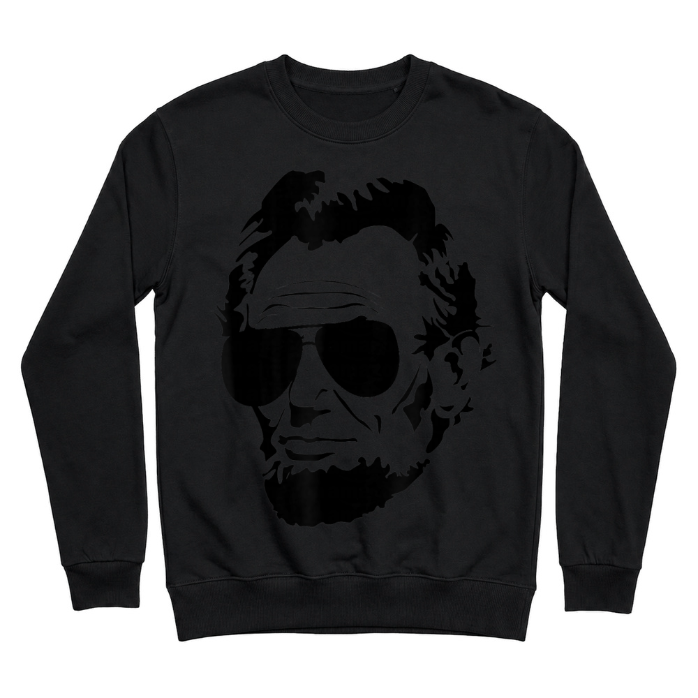 Product Abe Lincoln Funny Abraham Lincoln Portrait with Sunglasses Unisex Sweatshirt