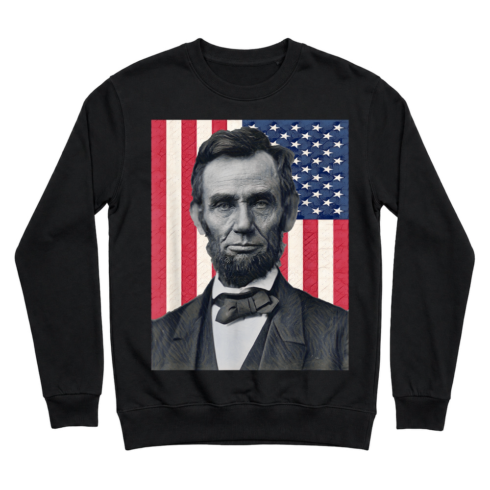 Product Abraham Abe Lincoln July 4th Holiday USA President Patriot Unisex Sweatshirt