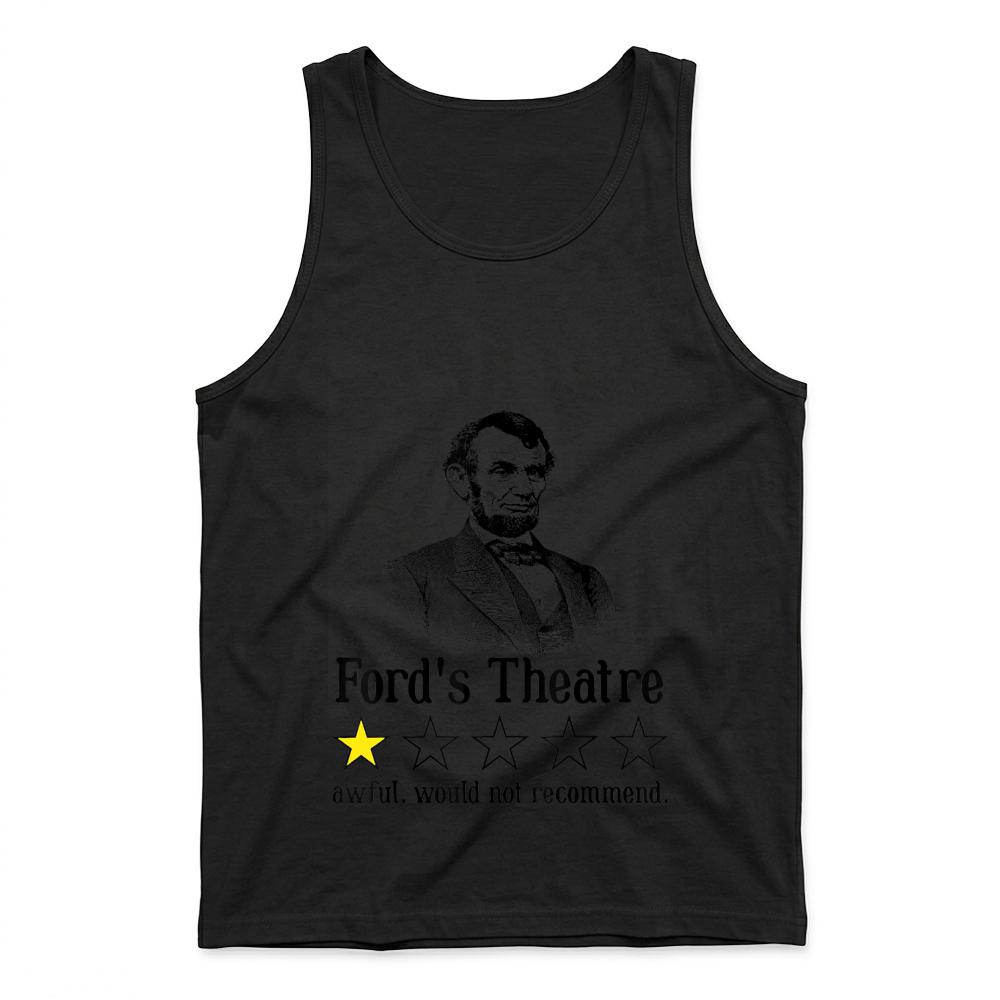 Product Abraham Lincoln Ford's Theatre Rating T Shirt Tank Top