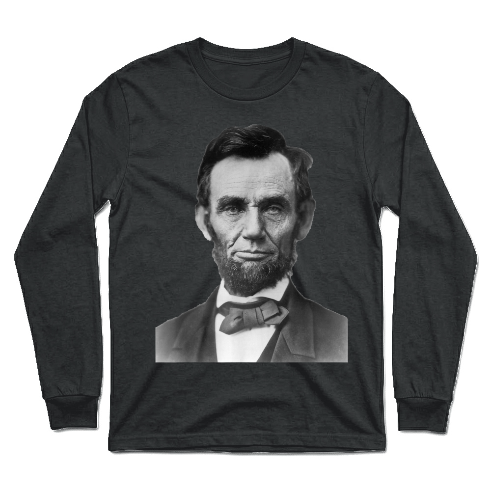 Product Abraham Lincoln Presidential Portrait Vintage Abe Lincoln Unisex Longsleeve