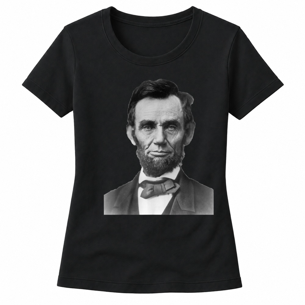 Product Abraham Lincoln Presidential Portrait Vintage Abe Lincoln Women's T-shirts