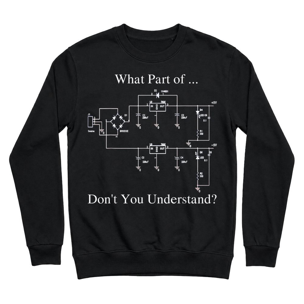 Product Electrical Engineer, Funny Technology Sarcasm T Shirt Unisex Sweatshirt