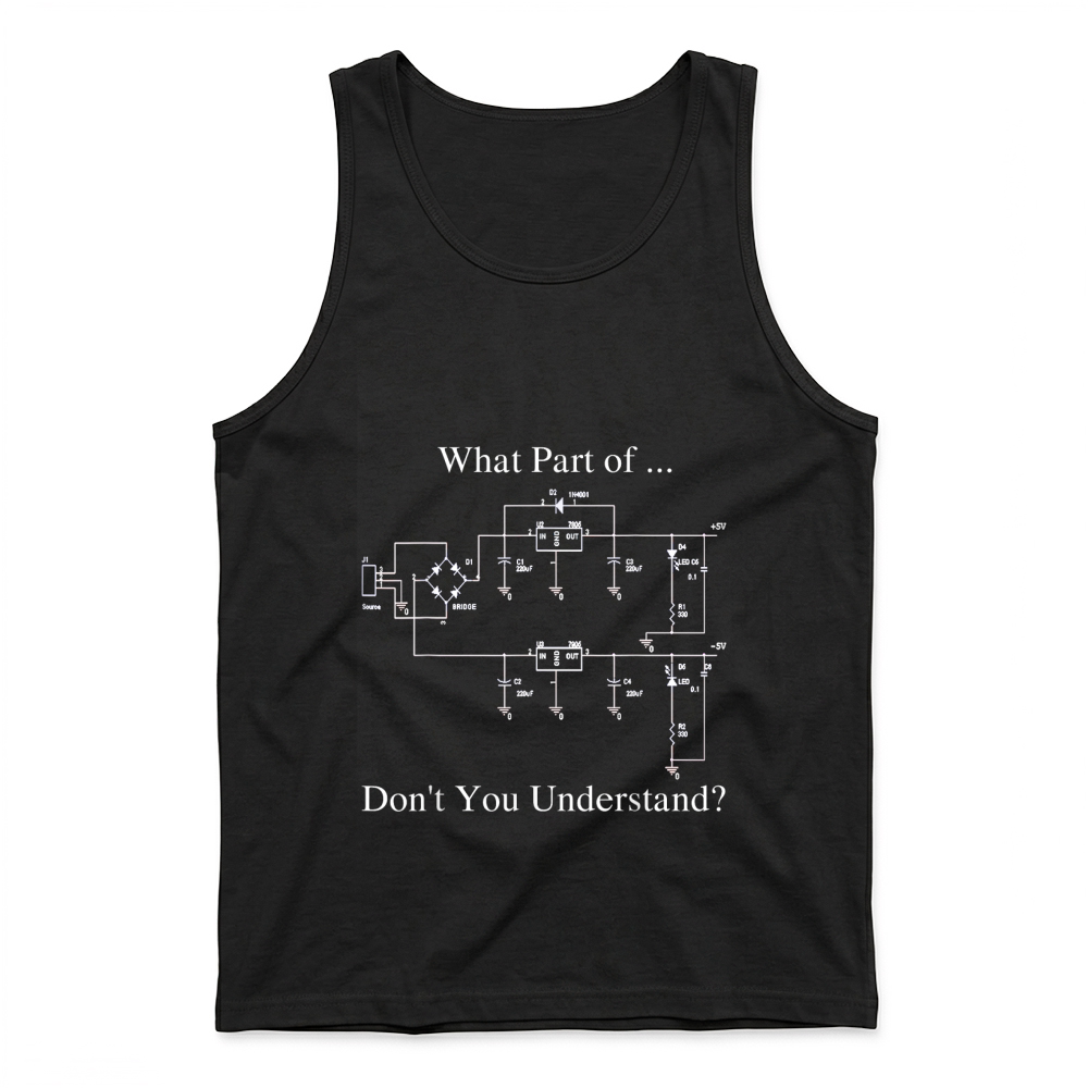 Product Electrical Engineer, Funny Technology Sarcasm T Shirt Tank Top