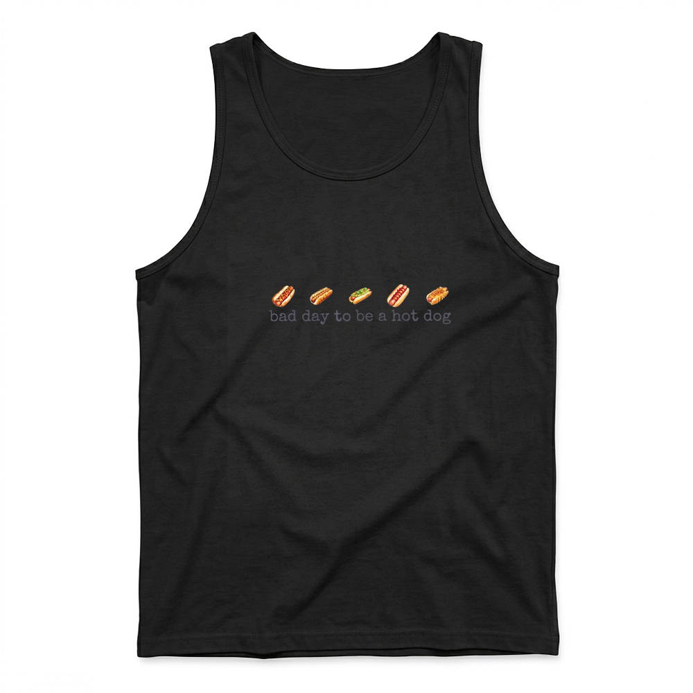 Product Funny 4th of July Independence Day Bad Day to Be A Hotdog T Shirt Tank Top