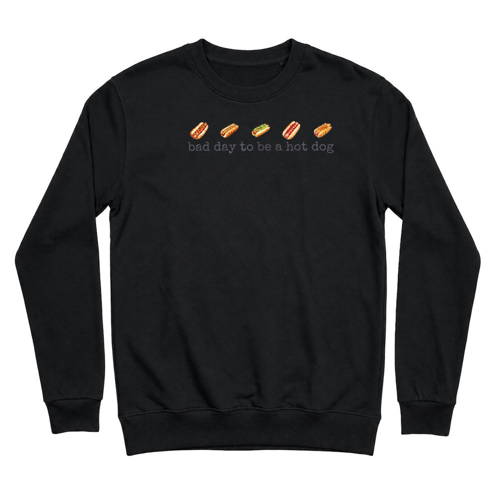 Product Funny 4th of July Independence Day Bad Day to Be A Hotdog T Shirt Unisex Sweatshirt
