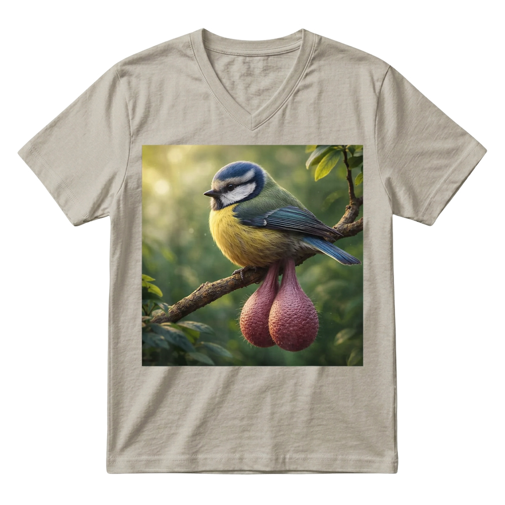 Product Funny Balls Bird Meme T Shirt V-Neck T-shirt