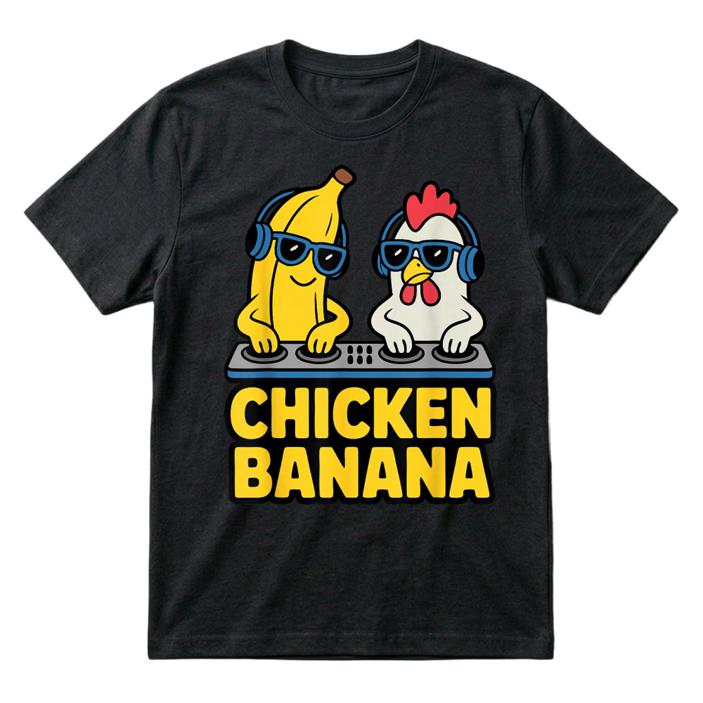 Product Funny Chicken Banana T Shirt T-Shirt