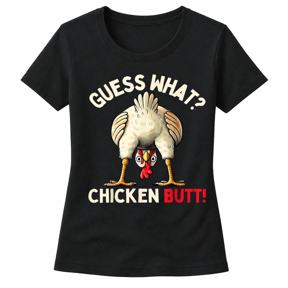 Product Funny Chicken Graphic Tee Men Women Kids Chicken Butt T Shirt Women's T-shirts