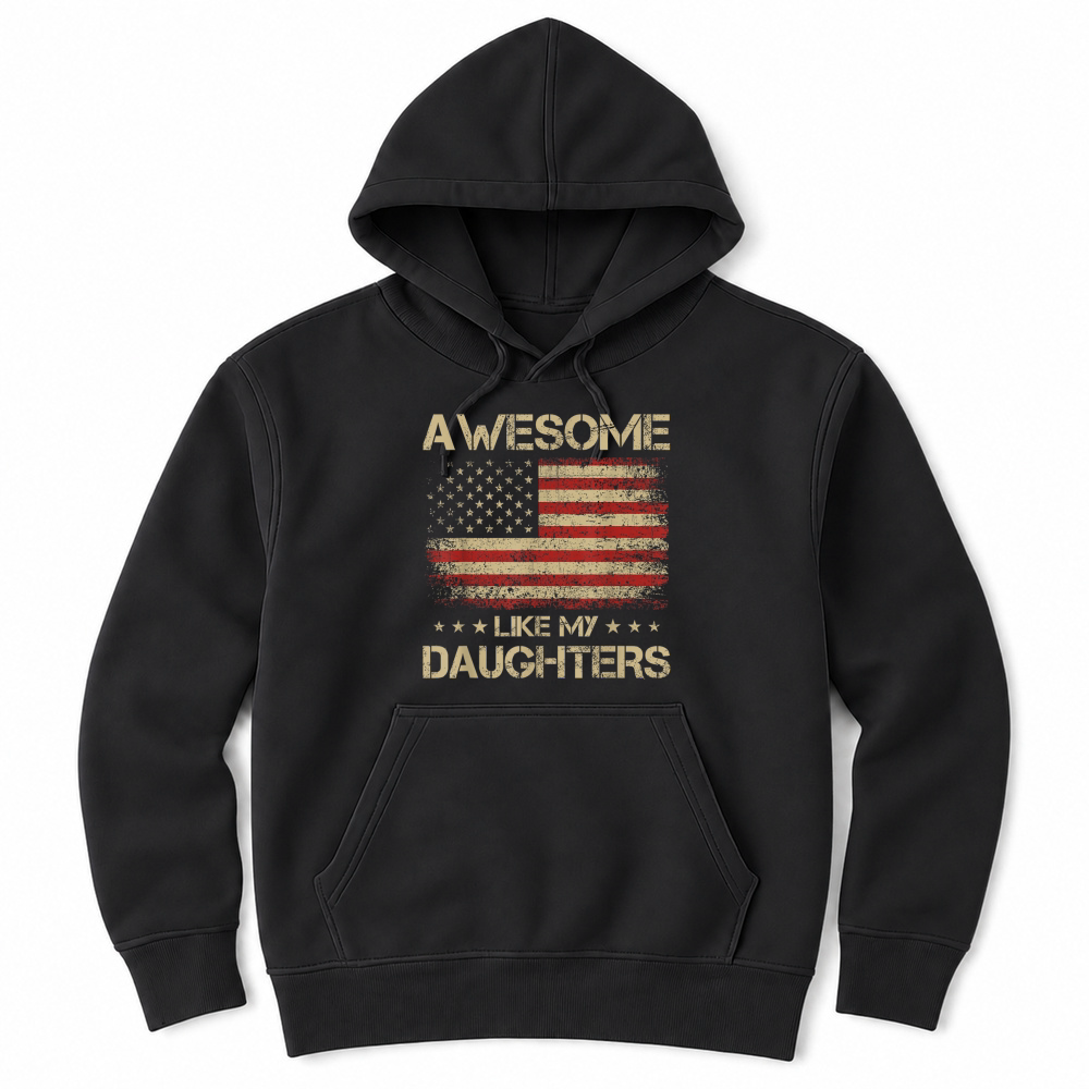 Product Funny Dad Gifts from Daughter, Awesome Like My Daughters T Shirt Unisex Hoodie