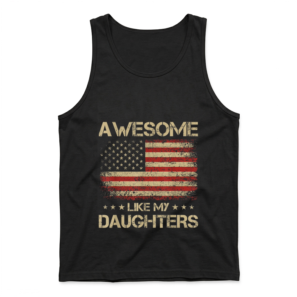 Product Funny Dad Gifts from Daughter, Awesome Like My Daughters T Shirt Tank Top