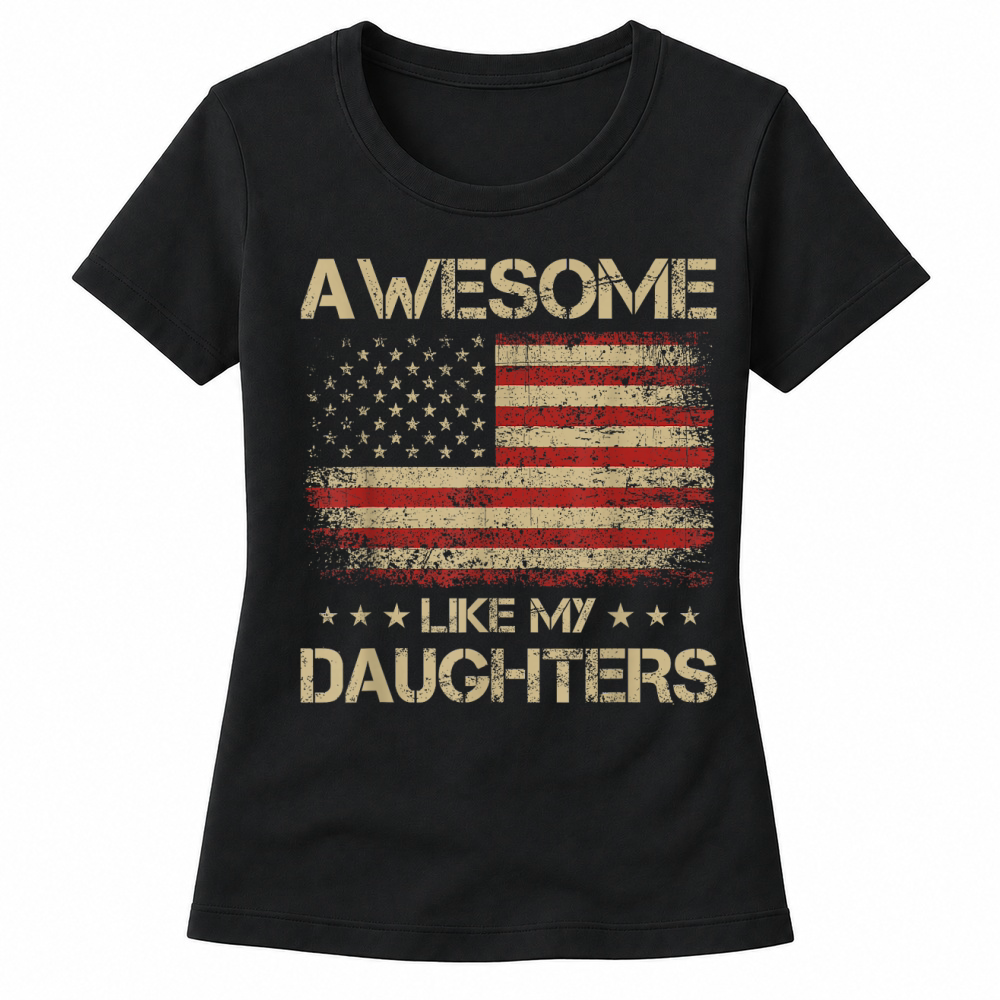 Product Funny Dad Gifts from Daughter, Awesome Like My Daughters T Shirt Women's T-shirts
