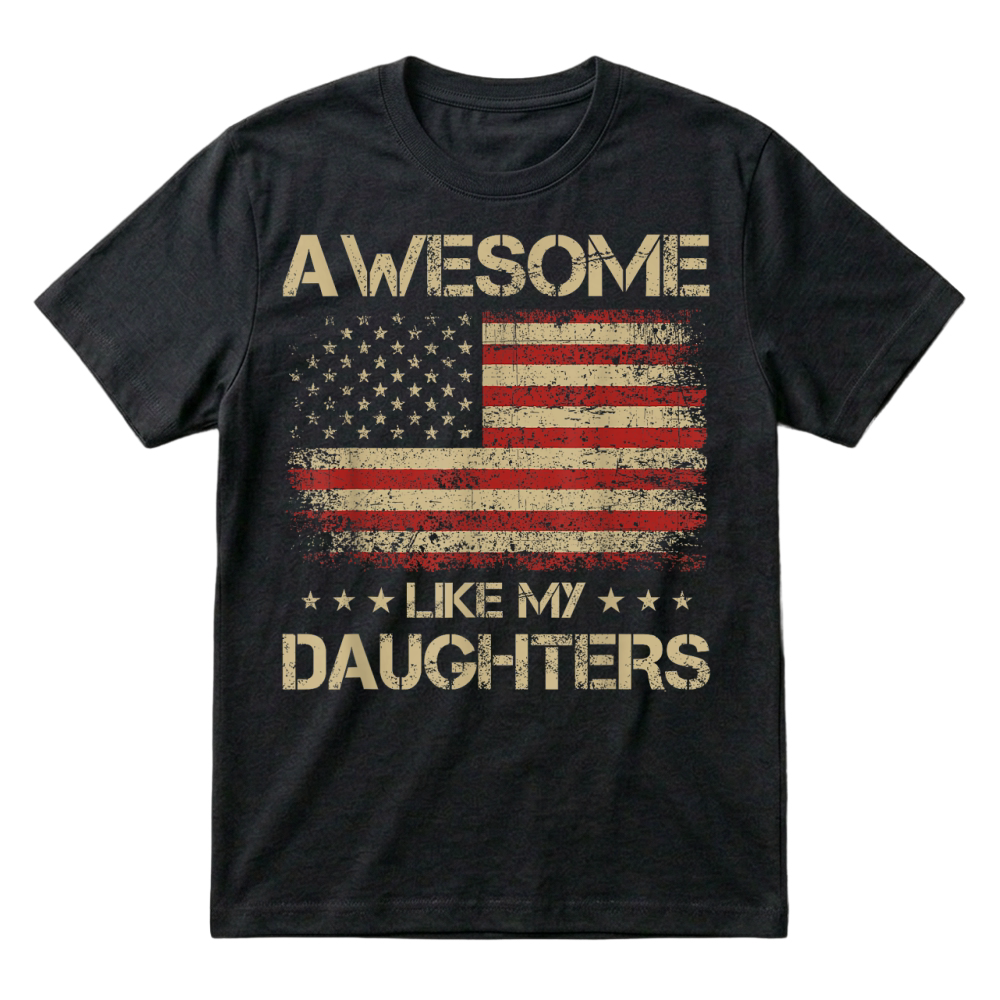 Product Funny Dad Gifts from Daughter, Awesome Like My Daughters T Shirt T-Shirt