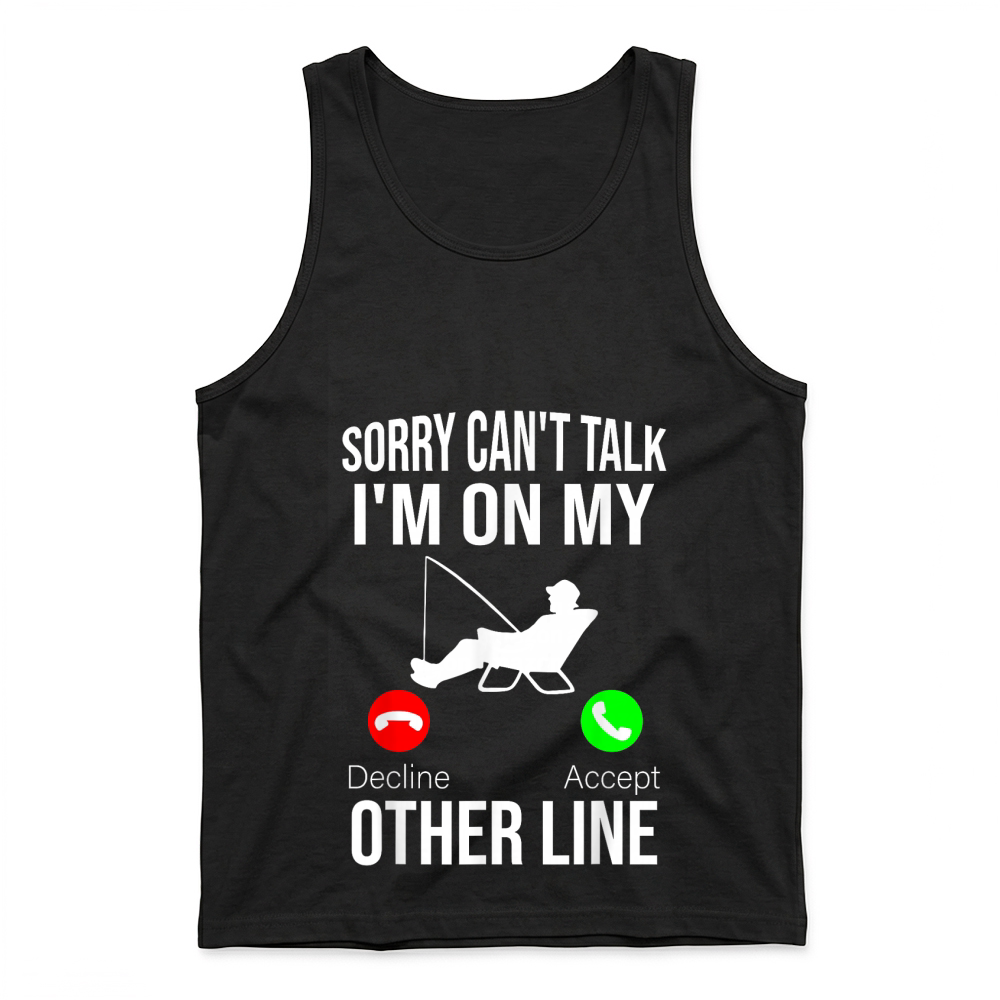 Product Funny Fishing Dad Men Funny Reel Cool Fish Bass Fishing T Shirt Tank Top