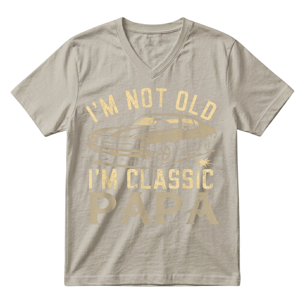 Product Funny Gift for Papa   I am Classic Papa Gift for Fathers Day T Shirt V-Neck T-shirt