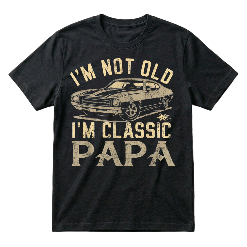 Product Funny Gift for Papa   I am Classic Papa Gift for Fathers Day T Shirt T-Shirt