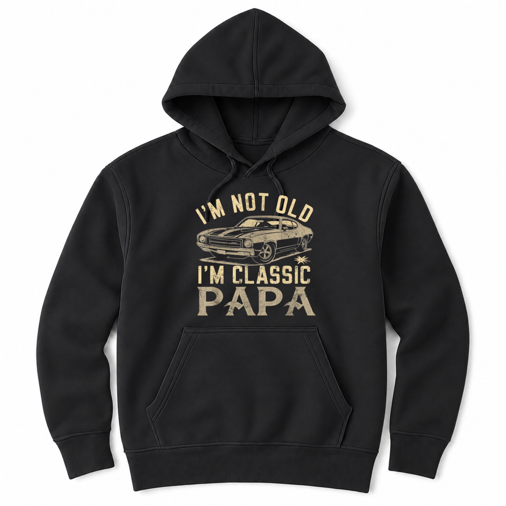 Product Funny Gift for Papa   I am Classic Papa Gift for Fathers Day T Shirt Unisex Hoodie