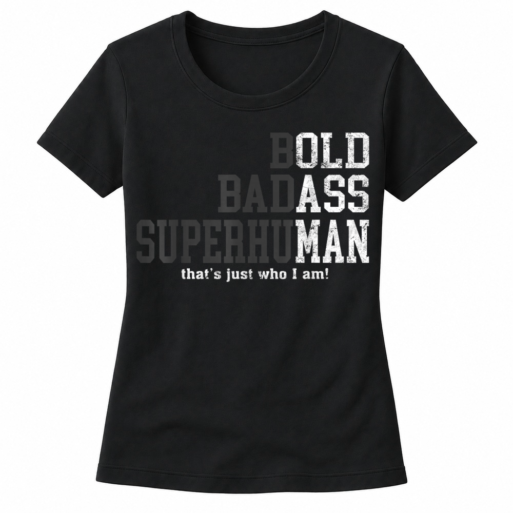 Product Funny Man Saying Gag Gift Birthday Husband Dad Fathers Day Women's T-shirts