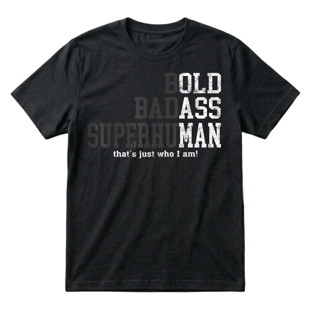 Product Funny Man Saying Gag Gift Birthday Husband Dad Fathers Day T-Shirt