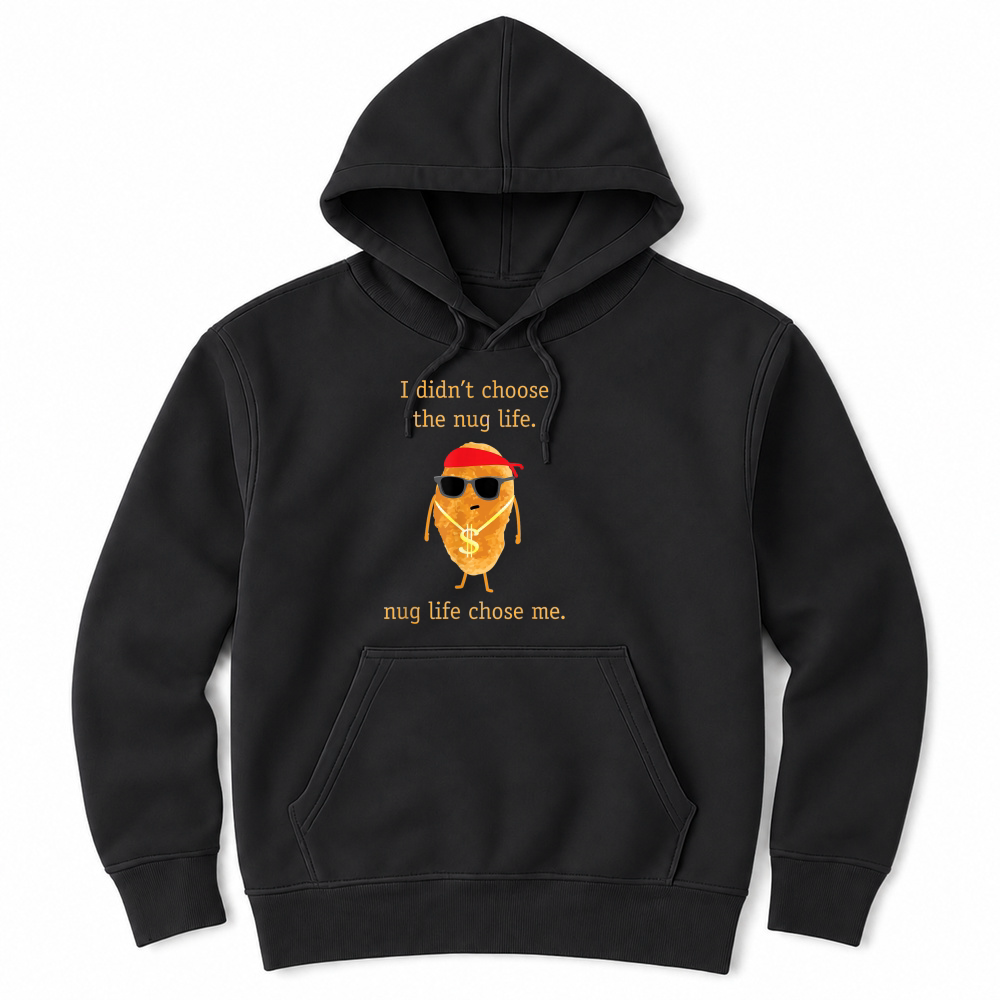 Product Funny Nugget Shirt, Nug Life, Chicken Nugget Tshirt Unisex Hoodie