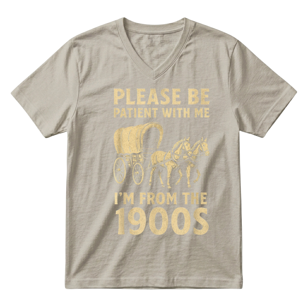 Product Funny Shirt for Dad Men Women I'm from 1900s Father's Day V-Neck T-shirt